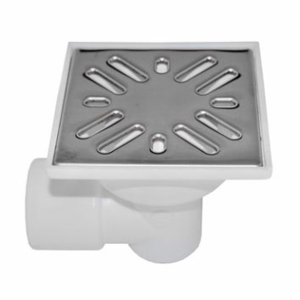 картинка PP GREY Трап Horizontal 150мм x 150мм от магазина SWG