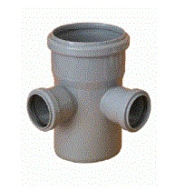 картинка PP GREY Крест Ø110-50-50-110 90" Правая и Левая от магазина SWG